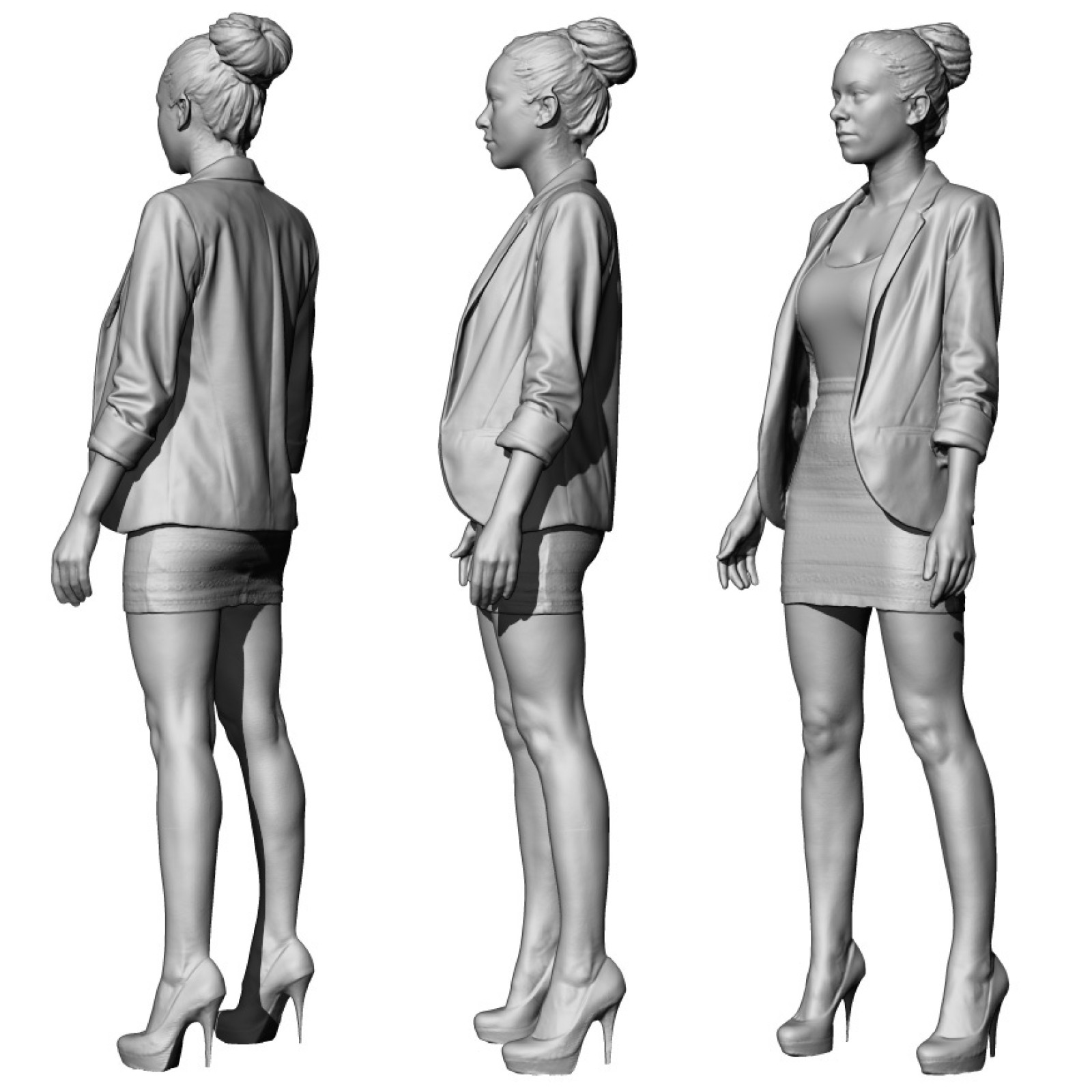 3D Body Models 3D Body Scans from